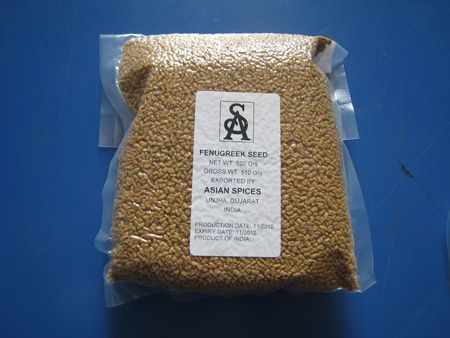 Gói hạt methi Ấn Độ 500 gram